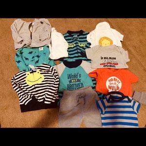 0-3 months baby boy lot